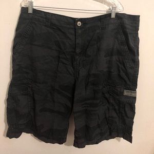 Cargo Shorts Blue Camo